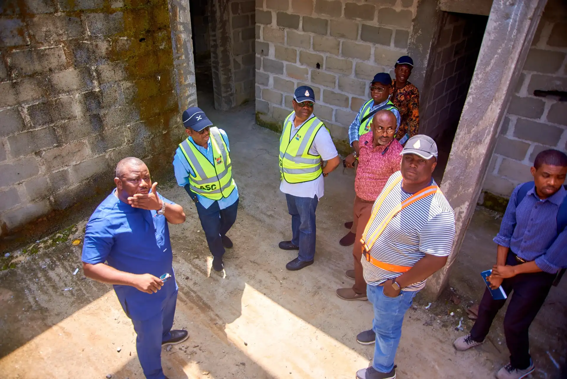 Members of the Lagos State Ministry of Works and Infrastructure Members of the Lagos State Ministry of Works and Infrastructure